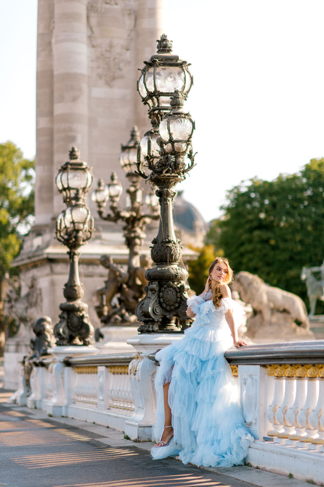 Bride on Pont Alexandre III