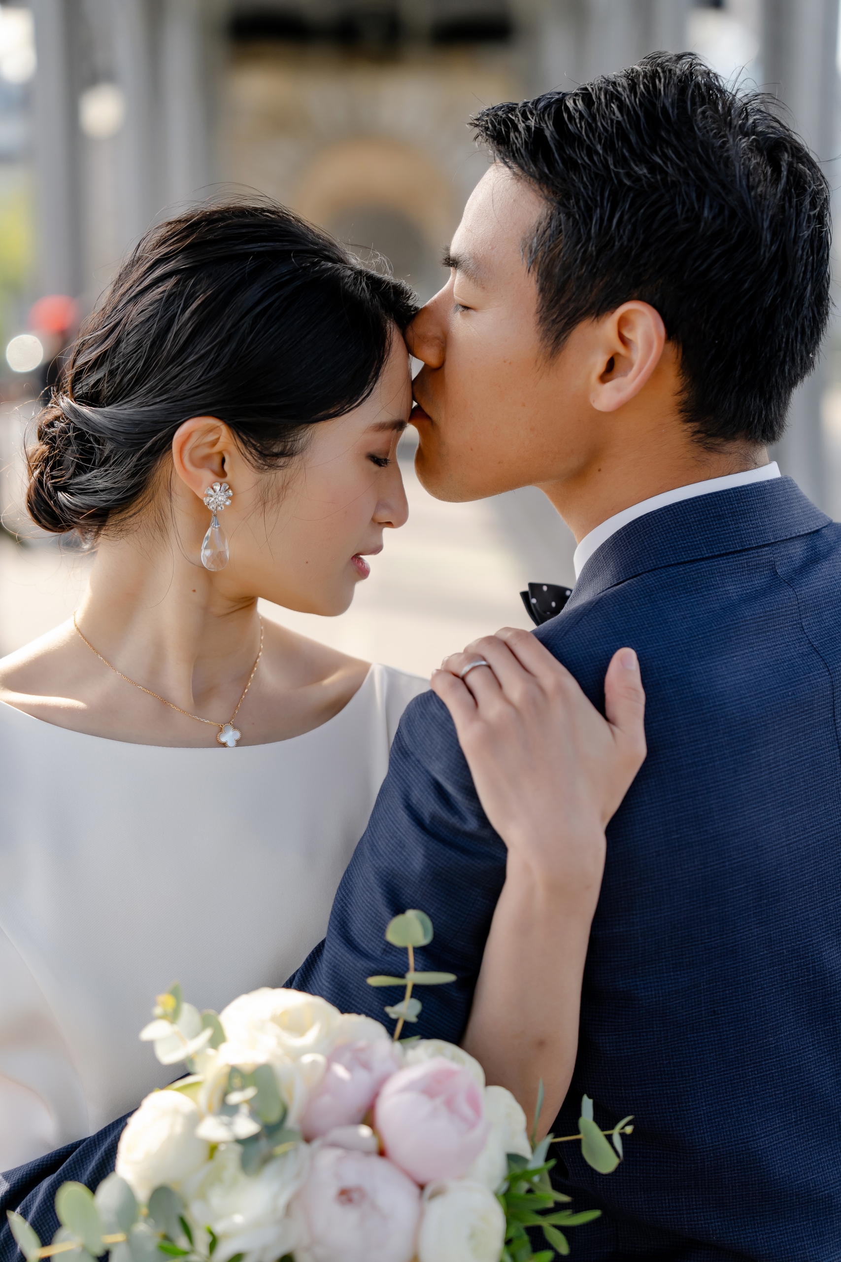 Elopement couple photos by Alex