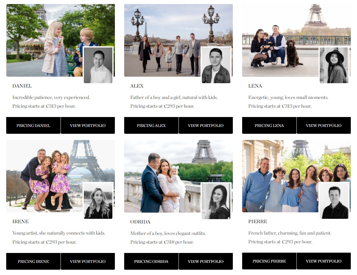 Choose a Paris family photographer - The Paris Photographer
