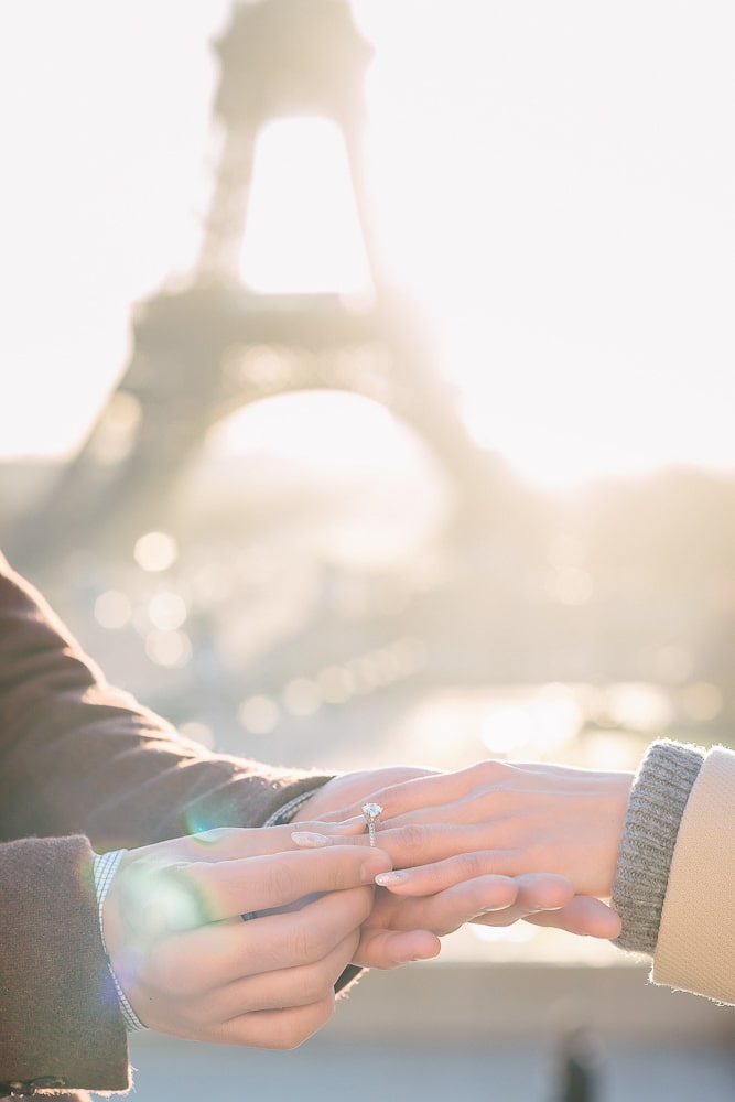 Creative engagement photo ideas - Put a ring on it 2