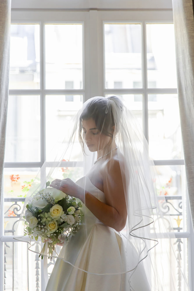 bridal portrait by daniel