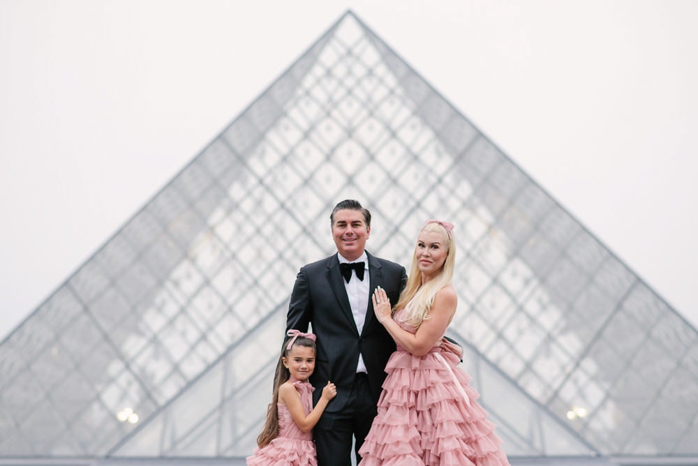 Family in Paris