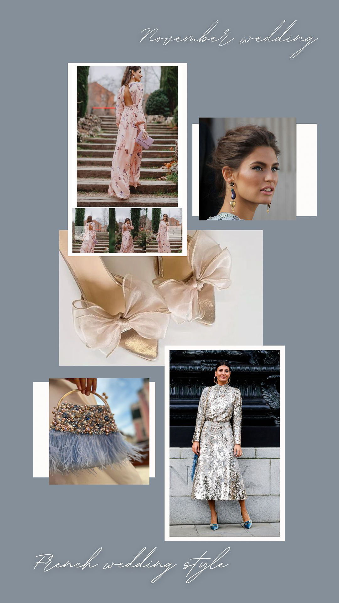 French wedding style for autumn