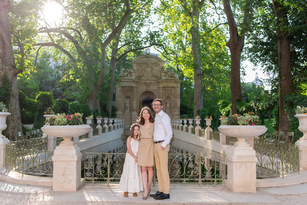 Family Photo Session with Irene at Jardin de Luxembourg