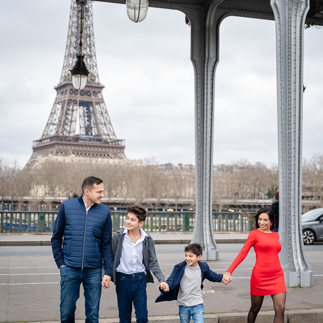 Fun family photos in Paris with Irene from The Paris Photographer