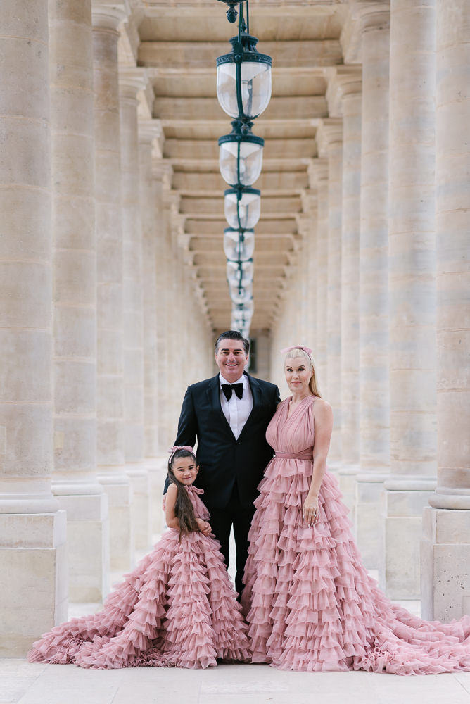Paris family photos
