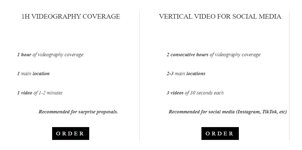 Paris videography services - Vertical Reels for Social Media - The Paris Photographer