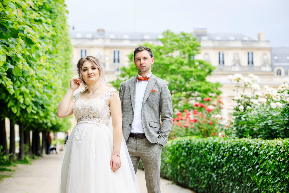 Paris wedding photos by photographer Alex 22