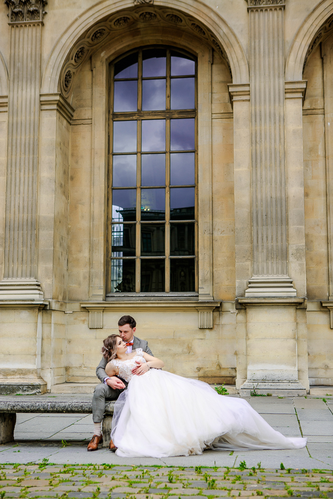 Paris wedding photos by photographer Alex 47