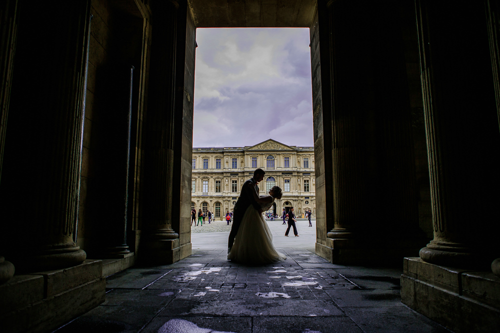Paris wedding photos by photographer Alex 49