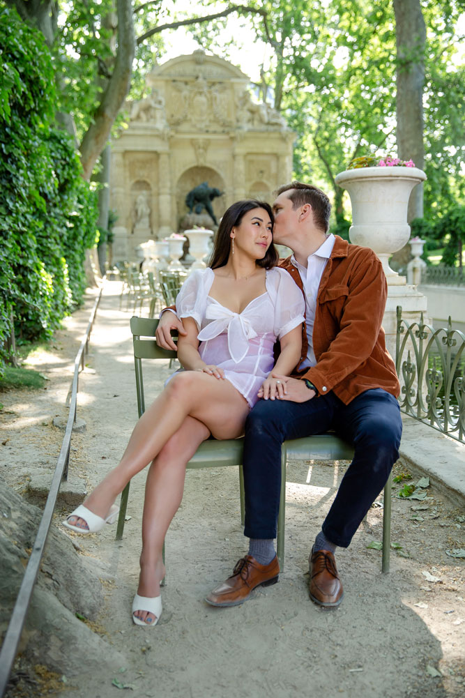 Luxembourg gardens Paris Proposal (the after photoshoot)