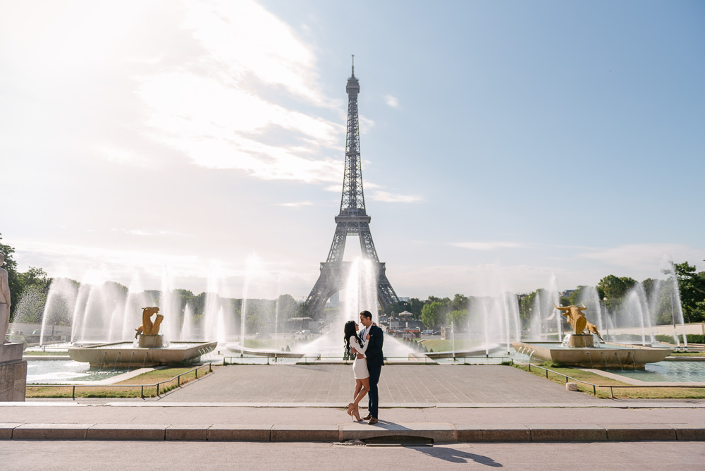 Trocadero fountains
