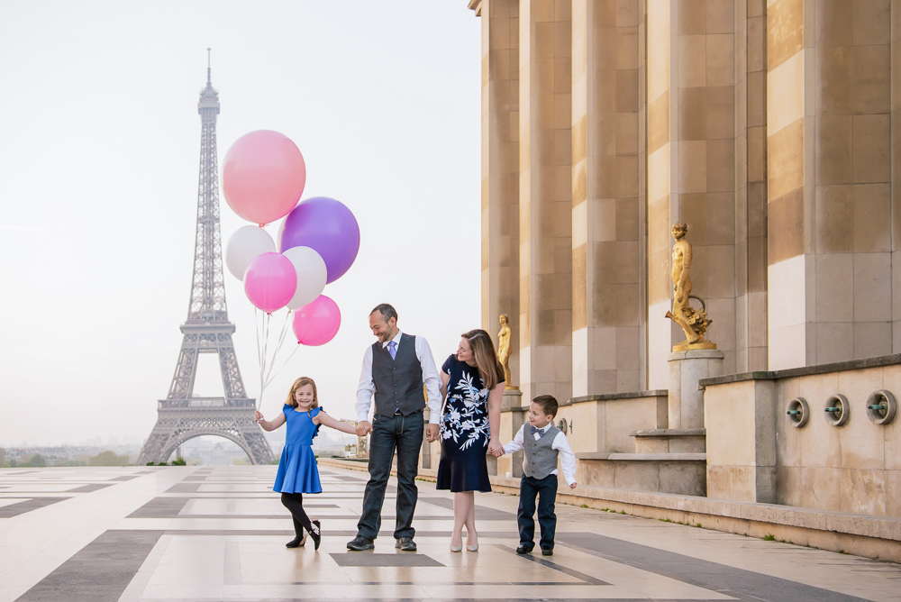Whittington Familys adventure at the Eiffel Tower
