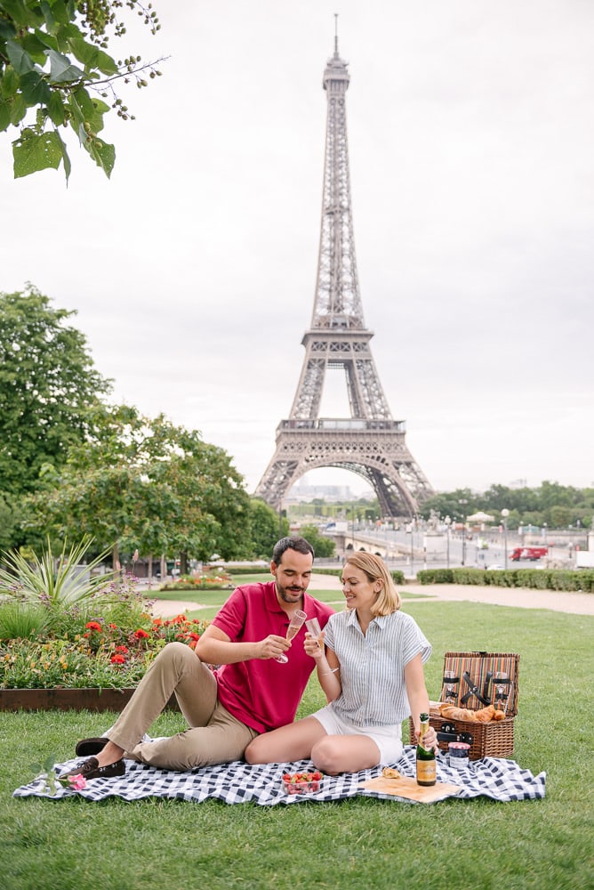 yes in paris - celebrating with a romantic picnic
